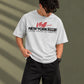 New York Script Graphic Oversized T-Shirt