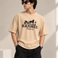 Horse Carriage Graphic Oversized T-Shirt