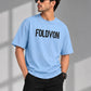 Block Lettering FOLDVON Oversized T-Shirt