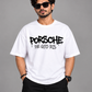 Sports Car Graphic Oversized T-Shirt