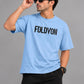 Block Lettering FOLDVON Oversized T-Shirt