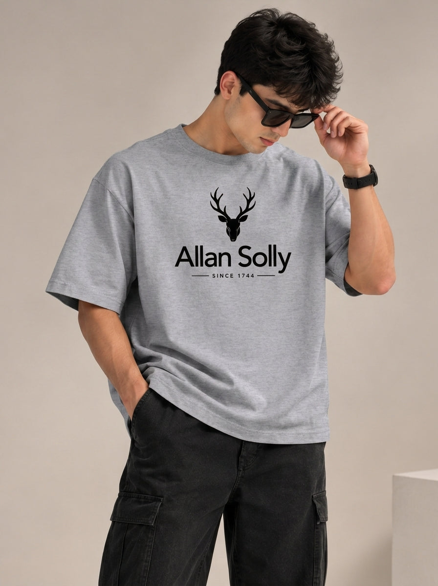 Allen Solly Printed Grey