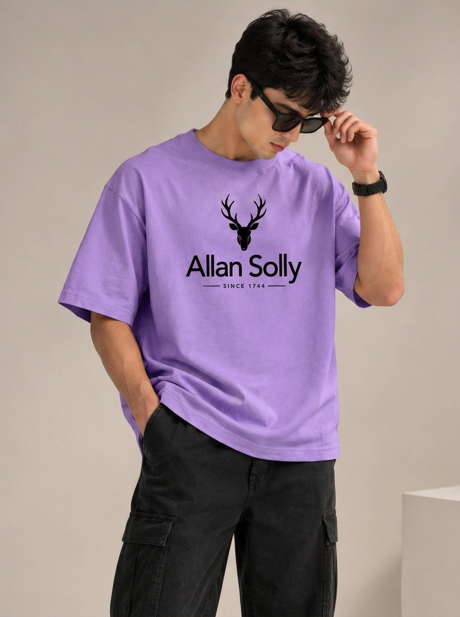 Allen Solly Printed Lavender