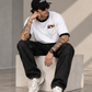Anime Pocket Graphic Oversized T-Shirt