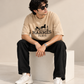 Horse Carriage Graphic Oversized T-Shirt