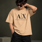 Letter Print Graphic Oversized T-Shirt