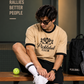 Pickleball Club Graphic Oversized T-Shirt