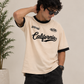 California Script Graphic Oversized T-Shirt