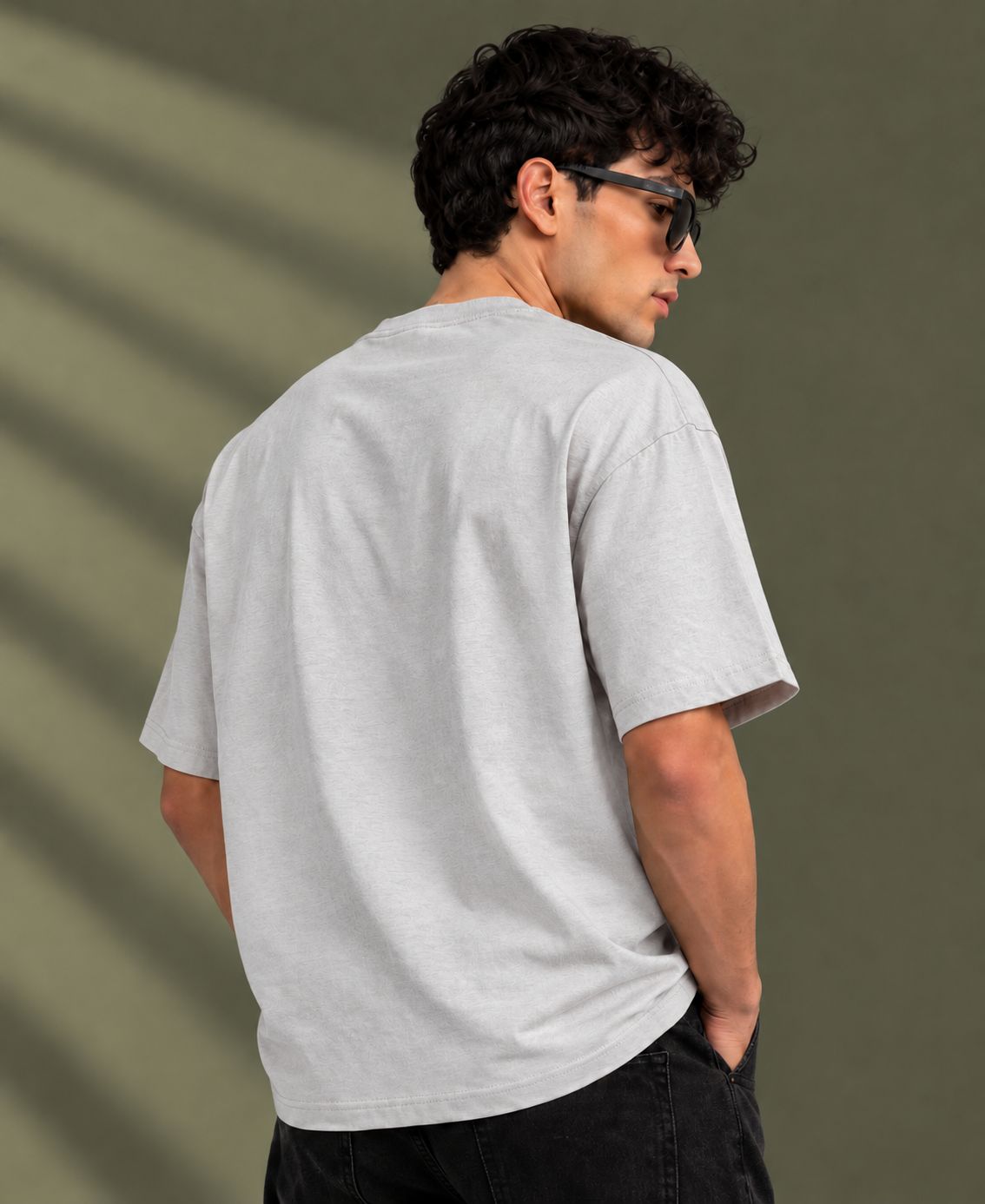 New York Script Graphic Oversized T-Shirt