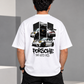 Sports Car Graphic Oversized T-Shirt