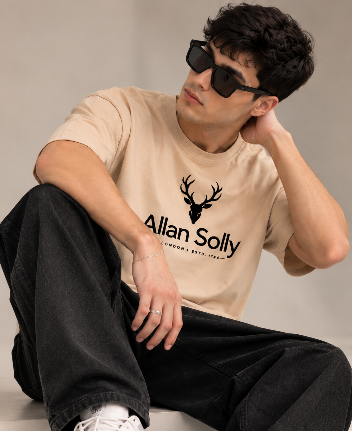 Allen Solly Printed Biege