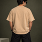 Letter Print Graphic Oversized T-Shirt