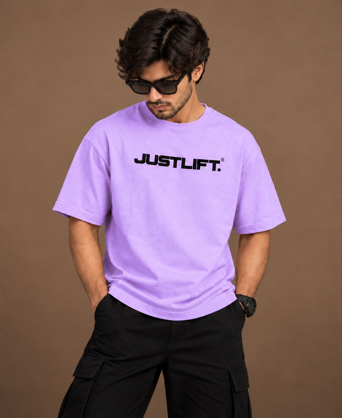 Gym Lettering Graphic Oversized T-Shirt
