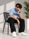 Block Lettering FOLDVON Oversized T-Shirt