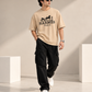 Horse Carriage Graphic Oversized T-Shirt