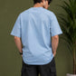 Horse Rider Emblem Graphic Oversized T-Shirt