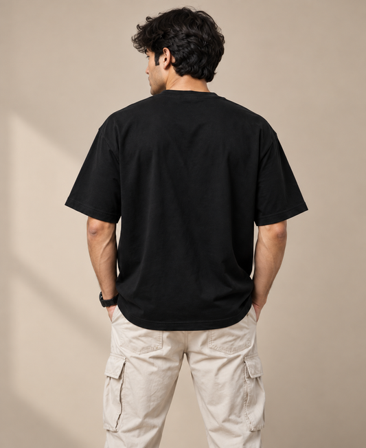 Growth Roots Graphic Oversized T-Shirt