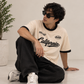 California Script Graphic Oversized T-Shirt