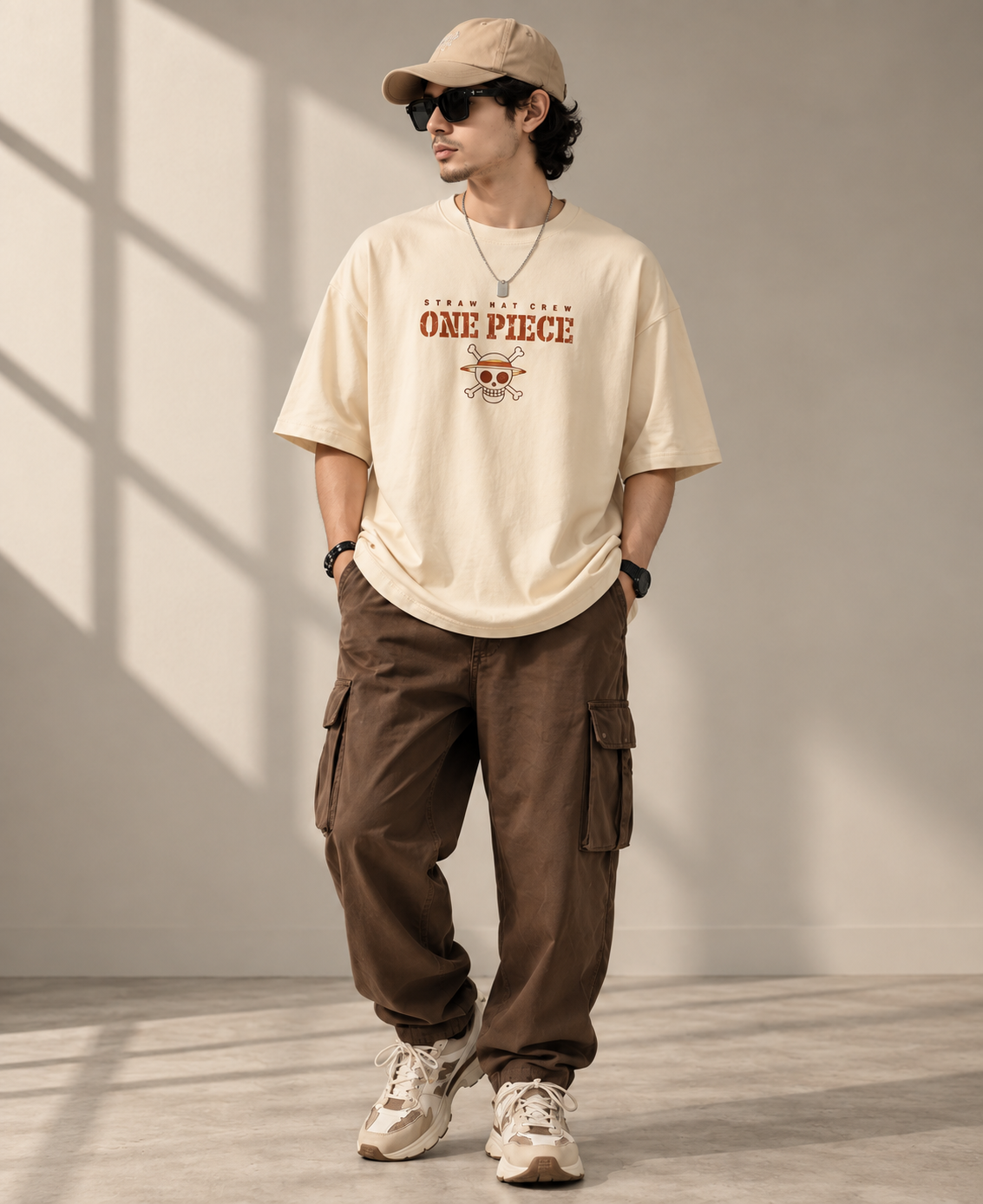 Pirate Crew Anime Graphic Oversized T-Shirt