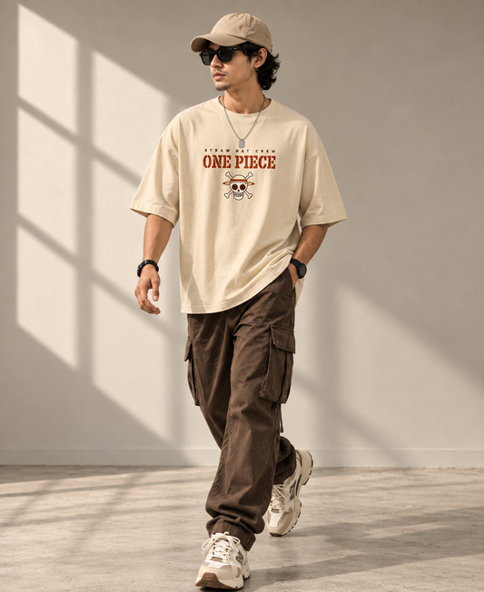 Pirate Crew Anime Graphic Oversized T-Shirt