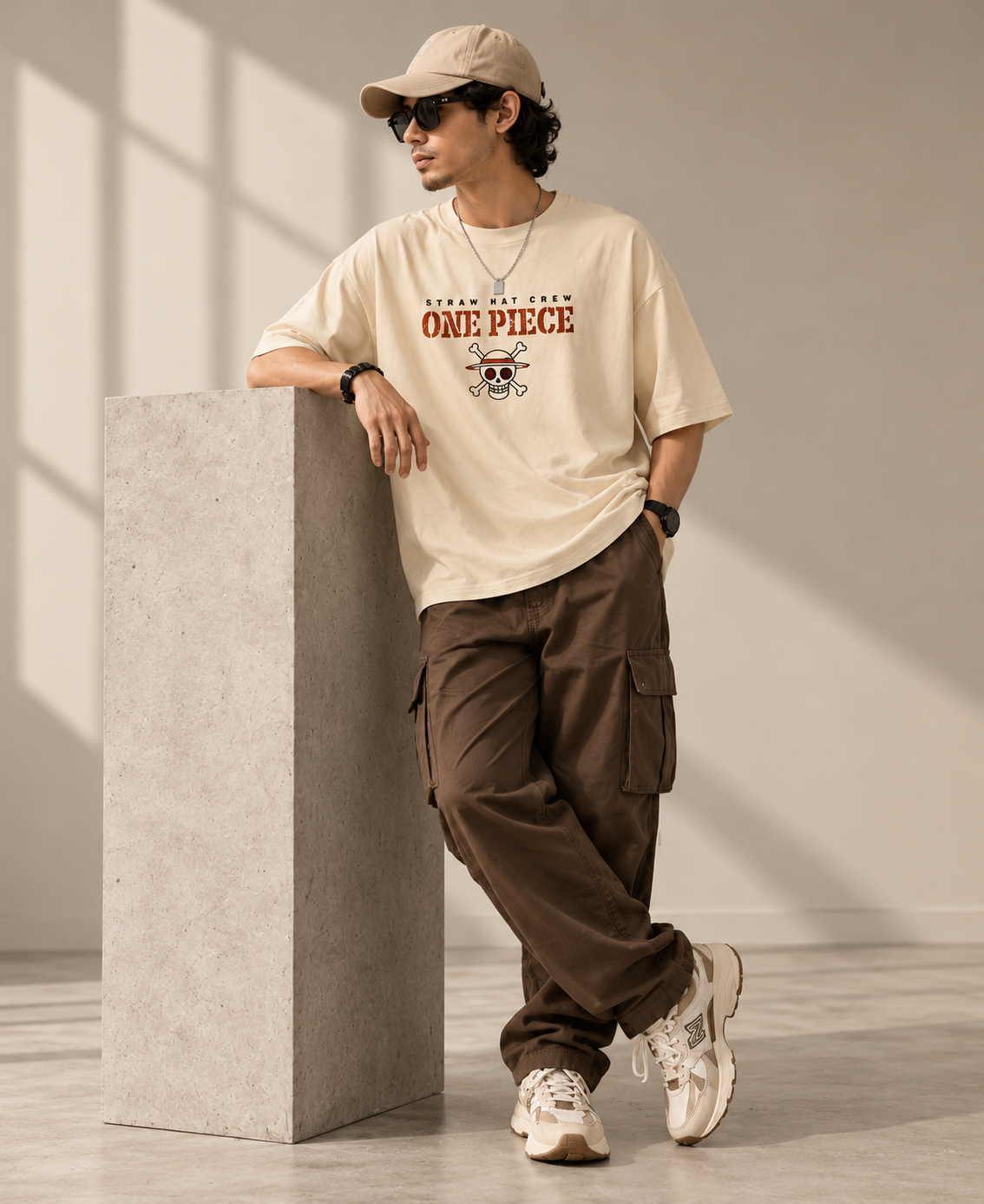 Pirate Crew Anime Graphic Oversized T-Shirt