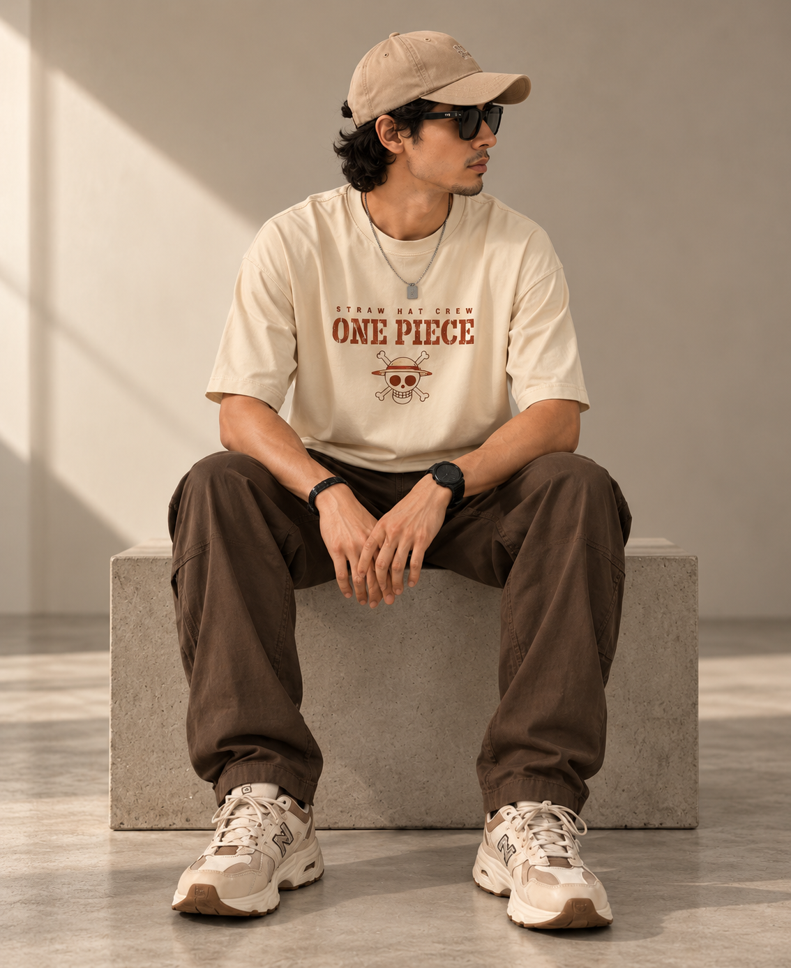 Pirate Crew Anime Graphic Oversized T-Shirt
